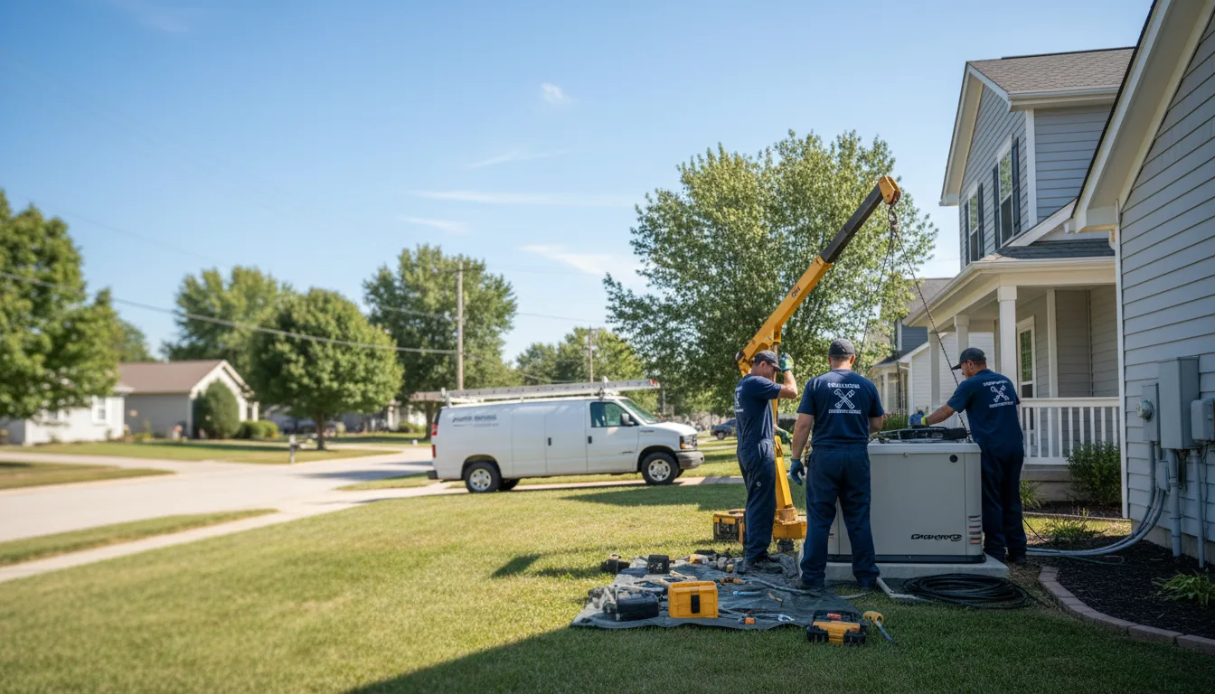 Generator Installation in Cement, OK near me